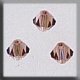 13061 Crystal Treasures-Rondele/Champagne 4mm Lt Amethyst (Qty. 3) MAIN
